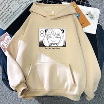 SPY X FAMILY Hoodie Women  Manga Harajuku Oversized Pullover Sweatshirts Anya Fo - £53.72 GBP