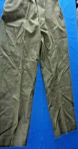 Vintage Kor EAN War Field Wool M-1951 OG-108 Wool Od Trousers Pants Medium Reg - £19.41 GBP