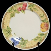 Gibson Designs FRUIT GROVE Chop Plate Cherries Grapes 12 3/8&quot; D White &amp; ... - $21.78