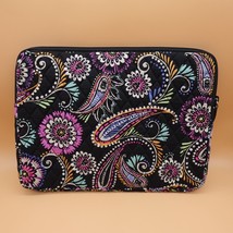 Vera Bradley Tablet Sleeve E-reader Cover Padded Case Paisley Zipper 14x... - $16.99