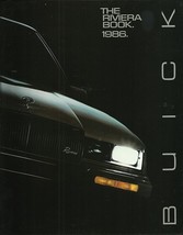 1986 Buick RIVIERA sales brochure catalog US 86 T-Type - $8.00