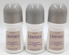 Avon Odyssey Roll-On Deodorant Women&#39;s Anti Perspirant 2.6 oz. Lot Of 3 - $10.00