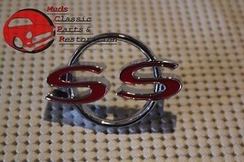 1964 Chevelle Emblem, Rear Trunk Deck Lid, &quot;SS&quot; Super Sport - $41.57