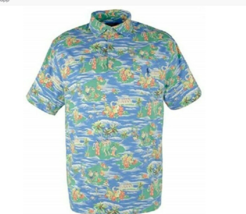 Polo Ralph Lauren Men&#39;s Mini Hawaiian Island Polo P Cotton Shirt XXL NWT - £55.46 GBP