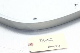 2006-2008 BMW 750i 750Li E66 EXTERIOR REAR LEFT DRIVER UPPER BUMPER TRIM P8482 image 11