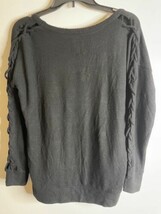 Chaser NWT Revolve long sleeve lace up dolman drop shoulder Sweater Medium - $18.00