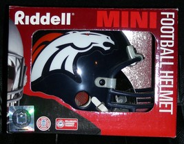 Riddell Replica Denver Broncos Mini Football Nfl Helmet Great For Autographs! - £19.58 GBP