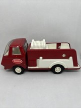 Vintage Tonka Fire Truck Mini Pumper Red Pressed Steel - $16.14