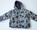 GAP Baby Disney Mickey Mouse Lightweight Puffer Jacket Coat Blue Gray Si... - $18.00