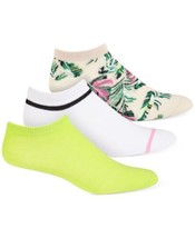 Jenni by Jennifer Moore Womens 3 Pack No-Show Socks,Size 9-11,Color Palm Leaves - £9.11 GBP