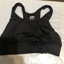 NEW Joy Lab Womens SZ Small Black Wire Free Sports Bra Defect - £3.94 GBP