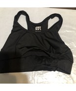 NEW Joy Lab Womens SZ Small Black Wire Free Sports Bra Defect - €4,26 EUR