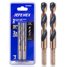 1/2&quot; Dia. 5&quot; OAL HSS Twist Drill Bit, General Purpose, 3-Flat Shank - $16.03