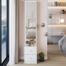 Stylish, Extra Large Full Body Dressing Mirror Cabinet w/ Storage - $2,907.55 MXN