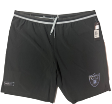 NEW NFL TEAM APPAREL TEAM LOGO LAS VEGAS RAIDERS MEN'S SHORTS SIZE XXL - $15.79