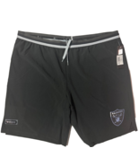 NEW NFL TEAM APPAREL TEAM LOGO LAS VEGAS RAIDERS MEN'S SHORTS SIZE XXL - $15.79