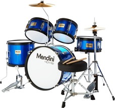 Kids Drum Set By Mendini By Cecilio - Beginner Drums Kit With Bass, Toms, Snare, - £265.01 GBP