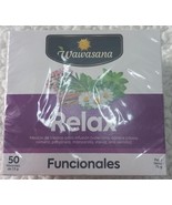 Wawasana Relax 50 Tea bags Peruvian Tea 100% Natural Mix Herbs Made in Peru - $294.29 MXN