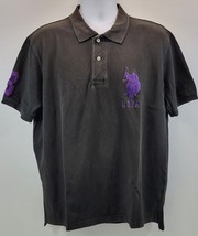 L) Men US Polo Assn Black 100% Cotton Shirt XL - $7.91