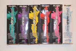 Rusk Deep Shine Intense Direct Advanced Marine Therapy Hair Color 3.4 Oz - £10.21 GBP