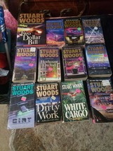 Stuart Woods Paperback 12 Book Lot Tense Thrillers Mystery and Action Novels - £14.05 GBP
