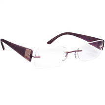 Silhouette Eyeglasses 6667 40 6056 Purple Rimless Frame Austria 52[]17 140 - £62.92 GBP