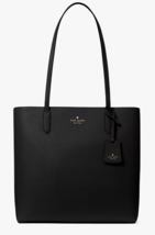 Kate Spade Brynn Tote Black Saffiano KG109 Purse with Bag Charm NWT $359 Retail - £90.18 GBP