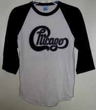 Chicago Concert Tour Raglan Jersey Shirt Vintage 1982 Single Stitched MEDIUM - £199.79 GBP