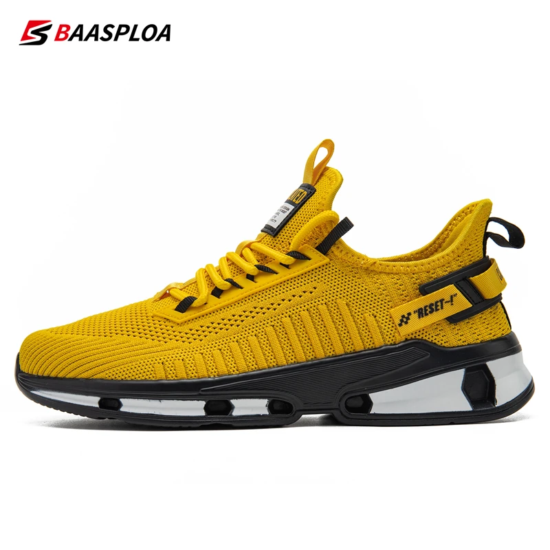 New Lightweight Running Shoes for Men Casual Mendesigner Mesh Sneakers Lace-Up M - £59.02 GBP