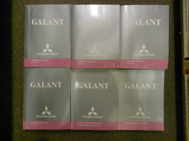 2004 Mitsubishi Galant Servizio Negozio Riparazione Manuale 6 Vol Set OEM - $259.69