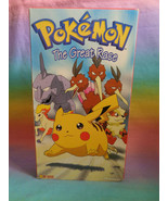 Pokemon: 1997-1998 Nintendo Pokemon The Great Race VHS Movie - £3.38 GBP