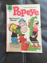 Vintage Popeye 41 1957 July Sept Dell Silver Age Comic See Pictures Spinach Soap - £37.96 GBP