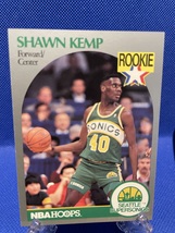 Shawn Kemp Rookie 279 1990 NBA Hoops Card - £63.53 GBP