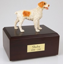 Brittany Brown Pet Funeral Cremation Urn Available in 3 Diff Colors &amp; 4 ... - £135.38 GBP+