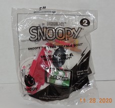 2018 Mcdonalds Happy Meal Toy Peanuts Snoopy #2 Snoopy As The Beagle Scout MIP - £7.91 GBP