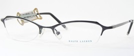 RALPH LAUREN RL 1437 0ZV9 Gunmetal /Aqua EYEGLASSES GLASSES 50-17-135 Italy - $97.02