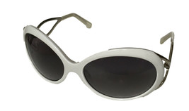 Esprit Womens Sunglass Oval White Silver Plastic, Gradient Lens  ET19242... - £14.15 GBP