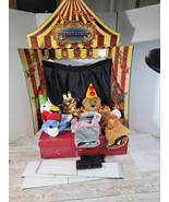 MURDOCK &amp; ROSS HAND PUPPET CIRCUS w/ 5 Animal Puppets Circus Tent &amp; Stag... - $1,621.33 MXN