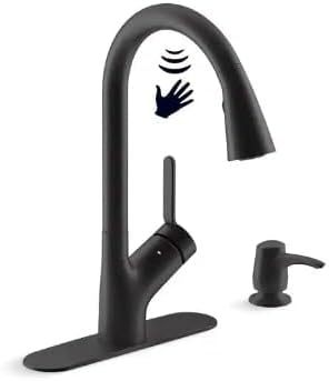 Primary image for Kohler R22898-SD-BL Setra Touchless Pull-Down Sprayer Kitchen Faucet-Matte Black