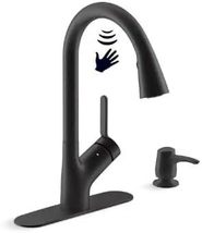 Kohler R22898-SD-BL Setra Touchless Pull-Down Sprayer Kitchen Faucet-Mat... - £141.46 GBP