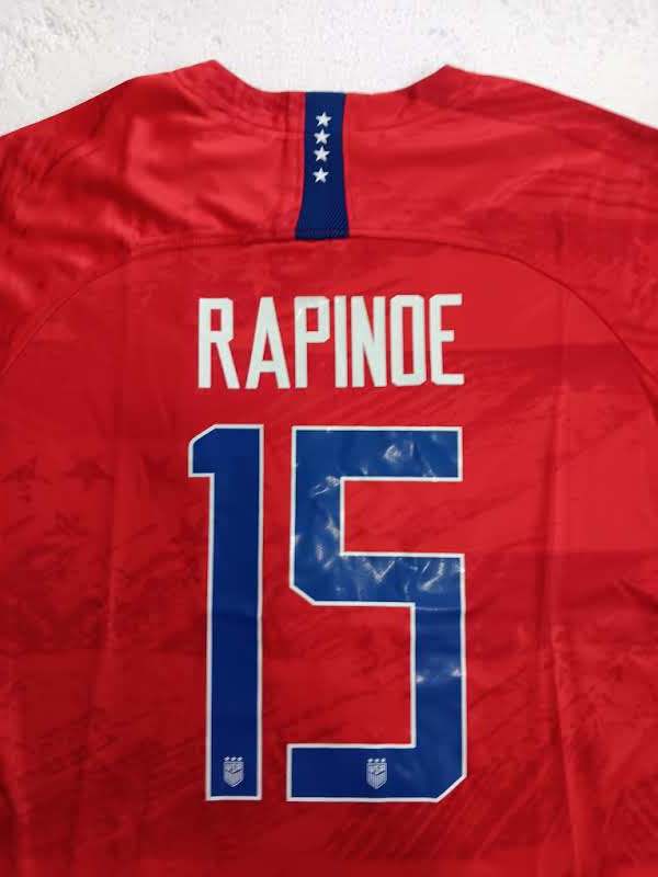 Megan Rapinoe USA USWNT 2019 World Cup 4 Star Away Womens Soccer Jersey 2019-20 Item image 6