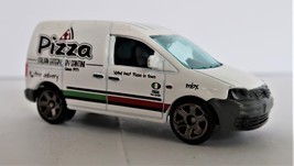 Matchbox Volkswagen Pizza Delivery Food Truck Italian Eatery by Santini 2007 - £7.86 GBP