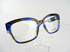 LIU JO JL 2672 (432) Striped Blue  53 x 15 135 mm Eyeglass Frame - £25.37 GBP