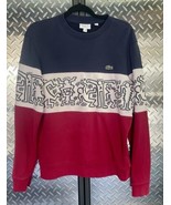 Lacoste x Keith Haring Color Block Sweatshirt Pullover Crew Mens Size M Medium - $89.99
