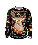 Men Women Christmas Ugly Jumper Sweater Xmas Santa Novelty Pullover Swea... - $14.73