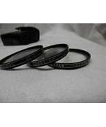 Vintage Vivitar Close Up Lens Set 49mm Kit Lense #1 #2 #3  in Leather ca... - $185.45 MXN