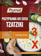 PRYMAT TZATZIKI dip sauce packet PACK of 3 Made In Europe FREE SHIPPING - £7.18 GBP
