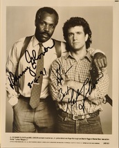 Lethal Weapon Cast Signed Photo x2 - Mel Gibson, Danny Glover w/coa - £416.12 GBP