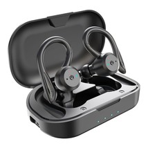 Bluetooth Headphones True Wireless Earbuds With Charging Case Ipx7 Waterproof St - £44.10 GBP