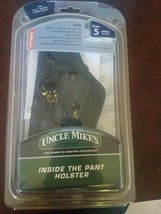 Uncle Mike&#39;s Inside the Pants Holster - Size 5 - LH - 4.5-5&quot;  Lg Auto - $30.57